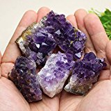 #7: ウルグアイ産 アメジスト ミニクラスター アウトレット 6個セット 約250-350グラム