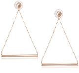 #8: [ディーコレクション] D-COLLECTION 10金ピンクゴールド ピアス DS-50K10PG-