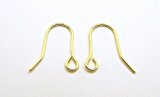 #3: サージカルステンレス フックピアス-MG ゴールド 50ペア