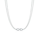 #8: TIFFANY&Co ティファニー　【インフィニティ　ペンダント】　スターリングシルバー 並行輸入品　tpd1088