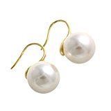 #5: [ヴァンテーヌ] VINGTAINE パール フック ピアス 12mm P14-19-G ゴールド