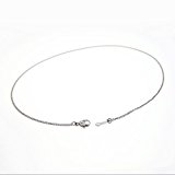 #5: 純チタンネックレス　2面カット喜平チェーン1.6mm幅 　45cm