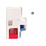 #9: チタン製医療用ピアッサー ティピア 4月クリスタル