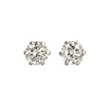 #10: 【 DIAMOND WORLD 】レディース ジュエリー PT900 ダイヤモンドピアス 0.20ct F・Gカラー ダイヤ使用 6本爪タイプ