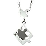 #7: アレルギー：変色にも安心 ステンレスジュエリー ペアネックレスシリーズ LOVE PUZZLE メンズ