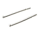 #4: シルバーピアス シャカ球ピアス１mm　シルバーボールピアス