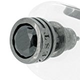 #4: [ロイヤルスタッグ]Royal Stag ブラックジルコニア シルバー スタッド ピアス 人気 ブランド メンズ