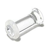 #10: [モンスターキッズ]MONSTER KIDS アクリル シングルフレアシークレットプラグ 6G/1個 ボディピアス/ボディーピアス BPPL-SC06