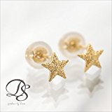 #9: K18ゴールド プチ星 ピアス 「キラキラと輝く上品なスタージュエリー」