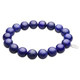 #8: 【セノーテ】 cenote t0104 【パワーストーン アクセサリー】 ラピスラズリ10mm玉ブレスレット 【20cm 内周17cm】