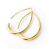 #7: [クリームドット]cream dot ドロップフープピアス ゴールド×ワンサイズ