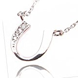 #3: ダイヤの様な輝きスワロフスキーシルバー925ネックレス SWAROVSKI ネックレス　レディース　シルバー925＆スワロフスキーネックレス プレゼント 馬蹄