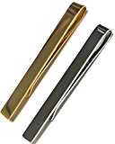 #3: mark zenis ネクタイピン クリップタイプ シルバー ＆ ゴールド 2個セット