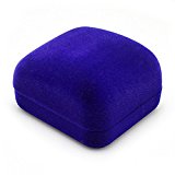 #10: SODIAL(R)ジュエリーのギフトボックス ブルー