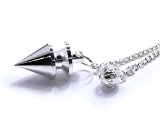 #8: ［ ハッピーボム ］ Happy Bomb ペンデュラム アローシルバー 風水 占い パワーストーン ダウジング シート付き 484_329PDMARSV