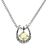 #4: nadi SV925 馬蹄 オパール 0.3ct ダイヤモンド0.02ct シルバー ペンダント チェーン ネックレス 45cm