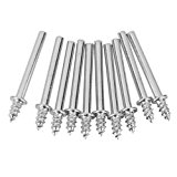 #2: 【ノーブランド 品】ホイール　スクリュー　マンドレル　1/8インチ　シャンクホルダー　 研磨 ブラシ回転工具用　１０個