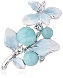 #7: [ヴァンドーム ブティック] VENDOME BOUTIQUE 天然石 アマゾナイト ハーブ タイム ブローチ 花 VBRV5025  AZ