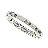 #10: Rakii ゲルマニウムブレスレット ステンレス ヘマタイト おしゃれ