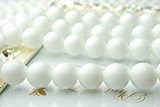 #4: 【 福縁閣 】ホワイトオニキス 6mm １連（約38cm）_R786-6/A14-3天然石 パワーストーン ビーズ