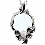 #7: ［enyapearl］ アコヤ真珠7.5mm ルーペ ペンダント 拡大鏡 パール ペンダント
