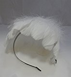 #10: 羽根 ヘッド ドレス ティアラ ウェディング バレエ レディース カチューシャ