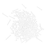 #4: Lovoski プラスチック製　見えない　ダミー　イヤリングピン　ポスト　ヘッドスタッド　バー　約１５０本