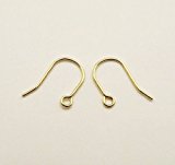 #9: K18 フックピアス-S 18金 ピアス金具 1ペア