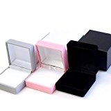 #8: リングケース 指輪ケース アクセサリケース ジュエリーケース box-f63gr グレー