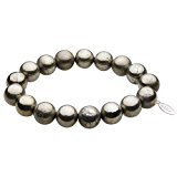 #6: 【セノーテ】 cenote t0410 【パワーストーン アクセサリー】 パイライト10mm玉ブレスレット 【20cm 内周17cm】