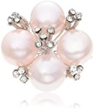 #2: [オモテサンドウレカンファースト] Omotesando Lecrin first 淡水パールフラワーブローチ(ピンク) 64550