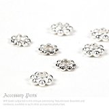 #9: 【京珠堂】アンティーク シルバー ビーズ ロンデル 300個 C2