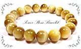#4: 超美 高級天然石AAAA級ゴールドタイガーアイ（ゴールデンタイガーアイ）【金運を手繰り寄せるといわれる石】ブレスレット/ラウンド (10mm玉)