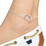 #7: (ヴィラジオ）Viragio アンクレット レディース 人気 シンプル シルバー925 チェーン アクセサリー プレゼント シルバー ブランド vi-0548 (シングル)