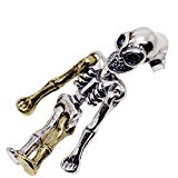 #1: 片耳用 シルバー925 ロック ボーン スカル 骨 SILVER ;AMTHGPS-164