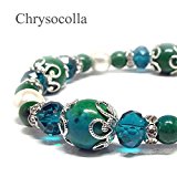 #9: 女子力ＵＰ♪ きらきら Lovers’ブレス パワーストーンブレスレット クリソコラ 《STONE KITCHEN パワーストーン 天然石》