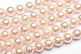 #8: 【 福縁閣 】貝パール　ピンク　8mm　１連（約35cm）_R1910-8/A4-4 天然石 パワーストーン ビーズ