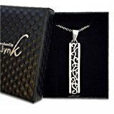 #3: [イーリンク]e-lynk サージカル ステンレス ネックレス トライバル プレート ペンダント メンズ