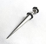 #10: ステンレスピアス　フェイク太　スパイク　メンズピアス片耳用