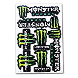 #1: ステッカー モンスター エナジー Ｃ　大 縦 MONSTER スノーボード スケートボード レッドブル モトクロス シール エナジードリンク