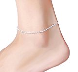 #8: (レイスタン) Raystan レディース シルバー アンクレット アジャスター 22cm-25cm (B アジャスターなし)