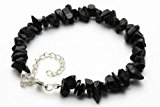 #2: 【石流通センター】【ブレスレット】さざれチップ 黒トルマリン 【天然石 パワーストーン】