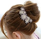 #5: [ノーブランド品] 髪のオシャレはこれでキマリっ キラキラ かわいい ブーケ の かんざし ／ 3colors レディース