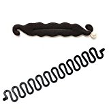 #6: 【ETWAS】ヘアアレンジ お団子 編み込み コーム 2点セット