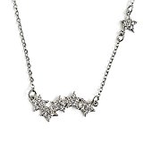 #10: 【Ｃｕｉｒｅ】（キュイール）　ネックレス　 キラキラ星　星座　連星デザイン