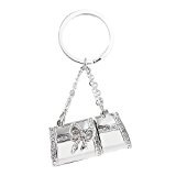 #3: Glamorousky エレガントなハンドバッグ形USBメモリに銀オーストリアの・エレメント・クリスタル (3036)