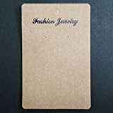 #5: [メール便配送]【業務用 50枚セット】 ネックレス・ピアス用台紙 [縦10cm×横6.5cm] sgy-748_50p
