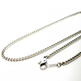 #5: 60cm 純チタン チタンチェーン チタンネックレス チタン ネックレス チェーン 喜平 キヘイ きへい (60, チタン)