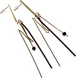 #8: 【Ｃｕｉｒｅ】（キュイール）　ピアス　ロッドピアス　 棒状ピアス　棒タイプ　棒型