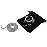 #4: 美技流麗 防犯グッズ 護身用 合金 タクティカル リング ネックレス 指輪 防犯 緊急 チェーン2種 ポーチ付き